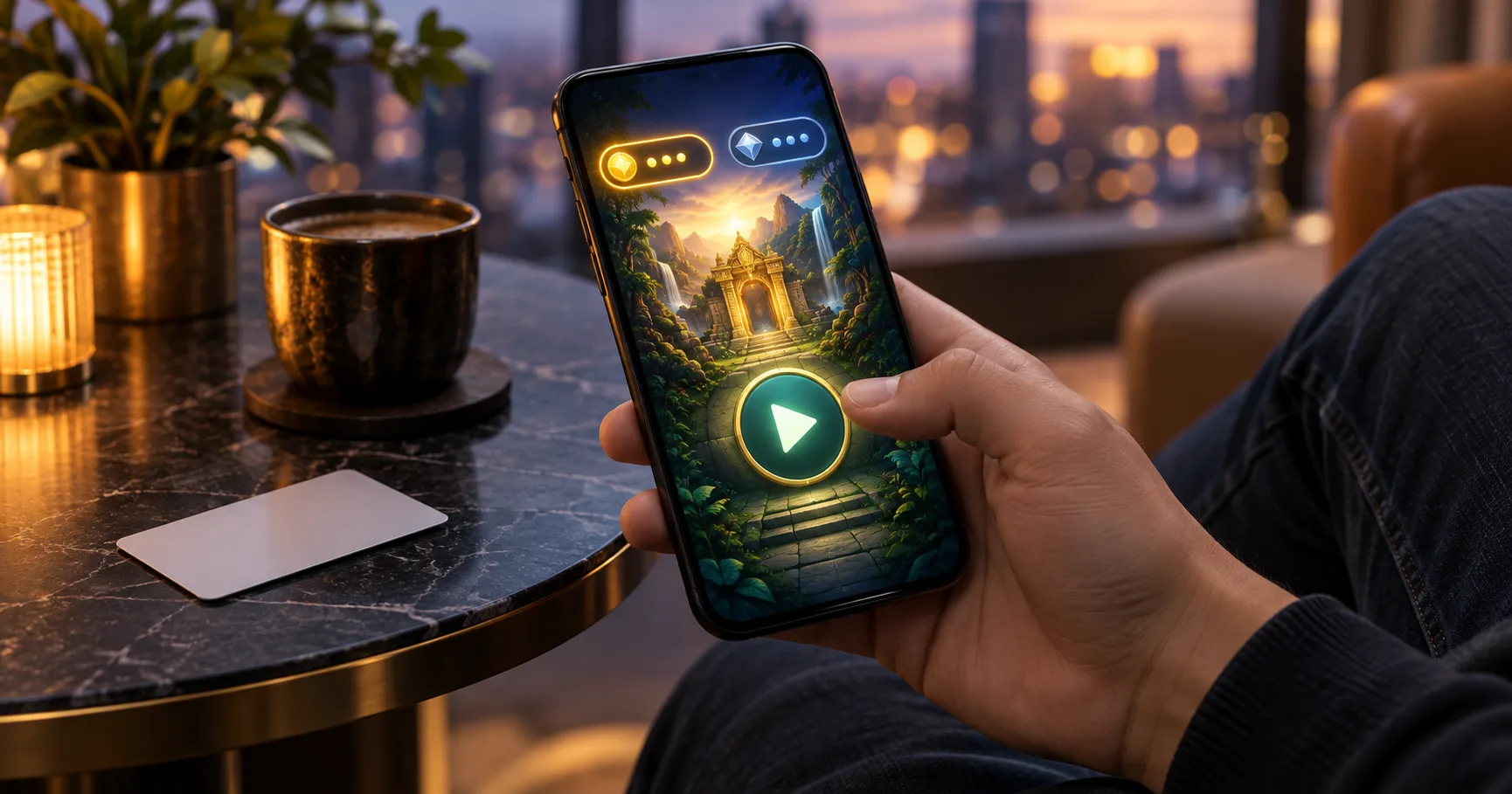 Illustration for Free Credits on Mobile: What Each Control Does in Your First Round