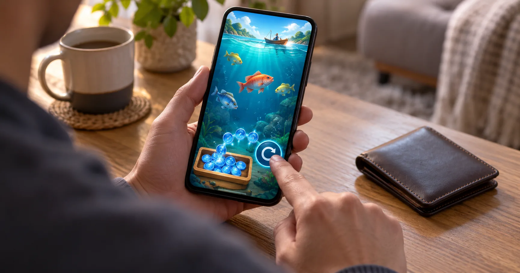 Illustration for Fishing Game Practice Balances Are Not a Cash Forecast